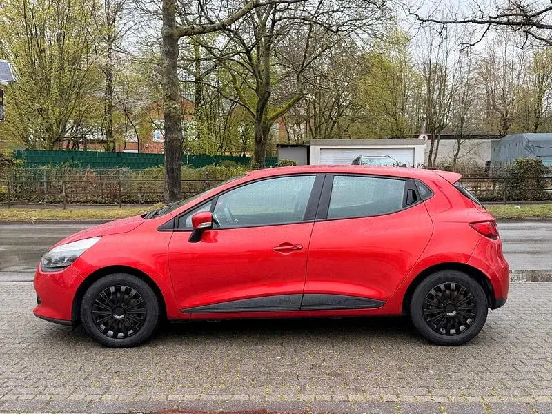 Brugt Renault Clio IV Expression 73 HK (53 kW) 2014 Rød Hatchback