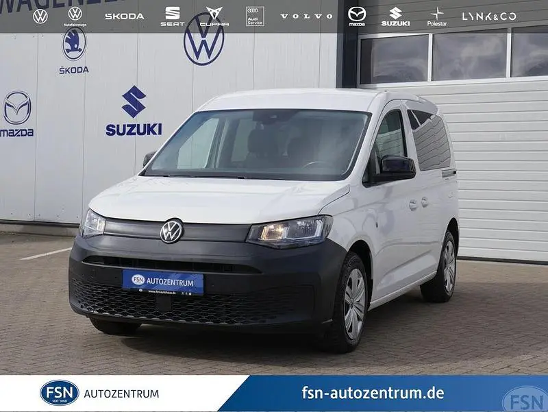Brugt VW Caddy Basis 122 HK (89 kW) 2023 Hvid MPV