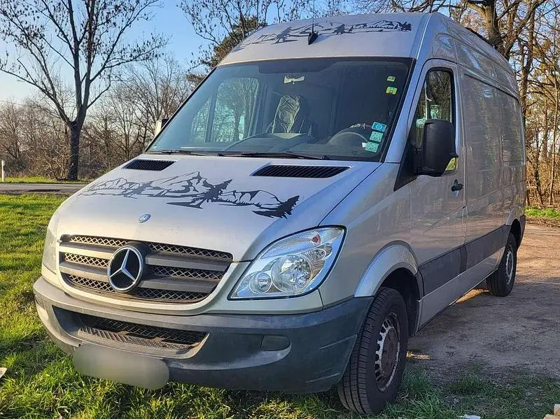 Używany Mercedes Sprinter 95 KM (69 kW) 2009 Szary Van