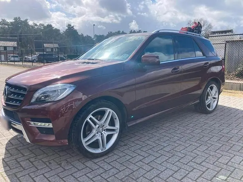 Brugt Mercedes ML350 2014 Rød SUV