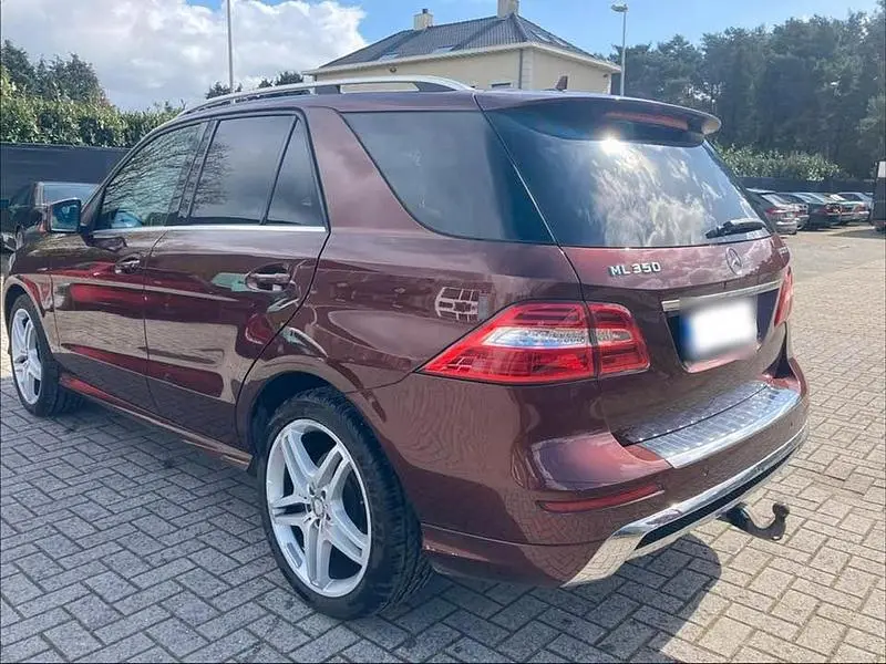 Brugt Mercedes ML350 2014 Rød SUV