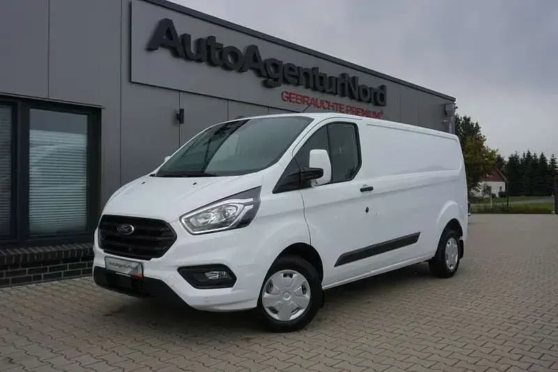 Occasion Ford Transit Custom 131 ch (96 kW) 2023 Blanc Van