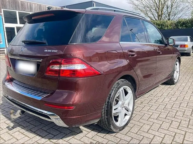 Brugt Mercedes ML350 2014 Rød SUV
