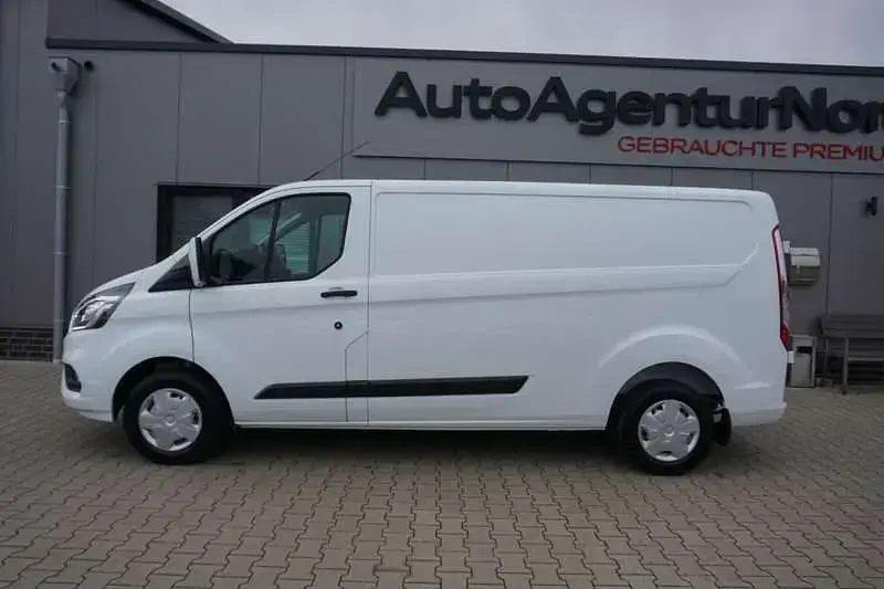 Occasion Ford Transit Custom 131 ch (96 kW) 2023 Blanc Van