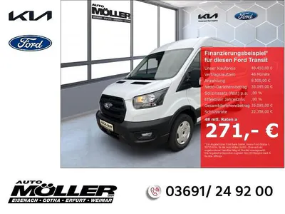 Nowe Ford Transit Trend 165 KM (121 kW) 2025 Biały Van