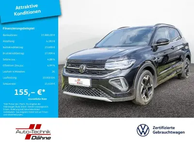 Gebraucht VW T-Cross R-line 150 PS (110 kW) 2025 Schwarz SUV