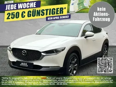 Neu Mazda CX-30 Exclusive-Line 186 PS (136 kW) 2025 Snowflake white SUV