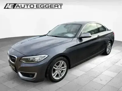 Käytetty BMW 220 Performance 184 HP (135 kW) 2015 Harmaa Coupe - kaksiovinen