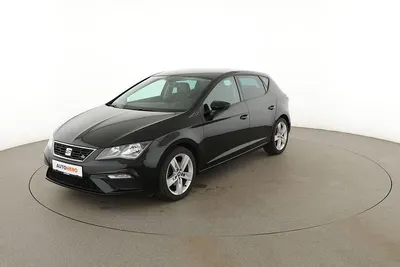 Używany Seat Leon FR 150 KM (110 kW) 2018 Czarny Sedan/Limuzyna