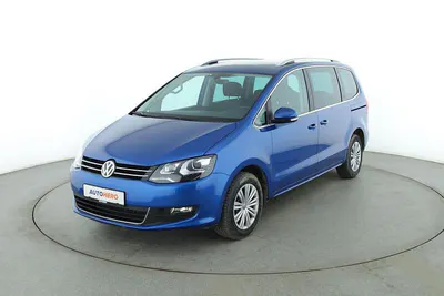 Używany VW Sharan Comfortline 150 KM (110 kW) 2018 Niebieski Minivan