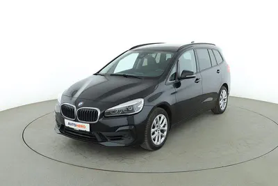 Gebraucht BMW 220 Gran Tourer Advantage 192 PS (141 kW) 2018 Schwarz Van / Kleinbus