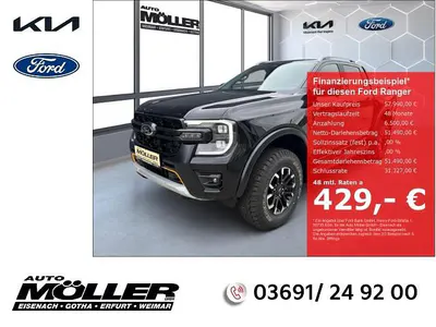 Neu Ford Ranger Wildtrack 205 PS (150 kW) 2025 Schwarz Pickup