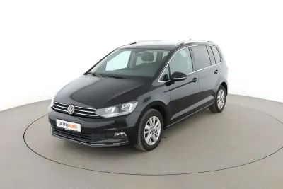 Gebraucht VW Touran Highline 150 PS (110 kW) 2021 Schwarz Van / Kleinbus