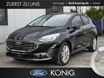 Używany Ford Fiesta Titanium 101 KM (74 kW) 2022 Czarny Hatchback