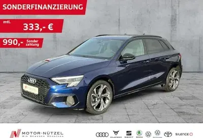 Używany Audi A3 Advanced 116 KM (85 kW) 2023 Niebieski Sedan/Limuzyna