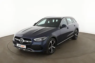 Gebraucht Mercedes C220 Avantgarde 220 PS (161 kW) 2023 Blau Kombi