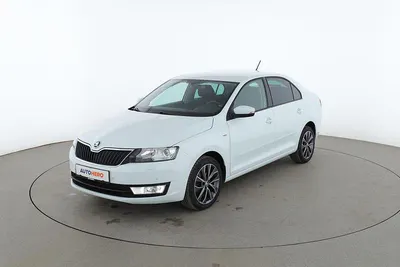 Käytetty Skoda Rapid Drive 110 HP (80 kW) 2017 Valkoinen Viistoperä