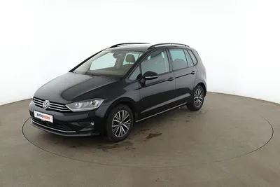 Gebraucht VW Golf Sportsvan Allstar 150 PS (110 kW) 2016 Schwarz Van / Kleinbus