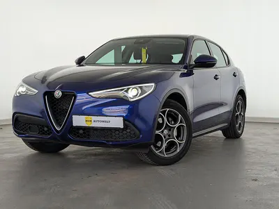 Brugt Alfa Romeo Stelvio Business 190 HK (139 kW) 2020 Blå SUV
