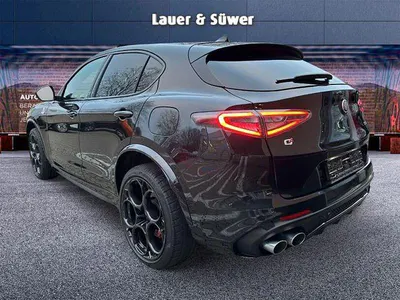 Brugt Alfa Romeo Stelvio Quadrifoglio 519 HK (381 kW) 2023 Sort SUV