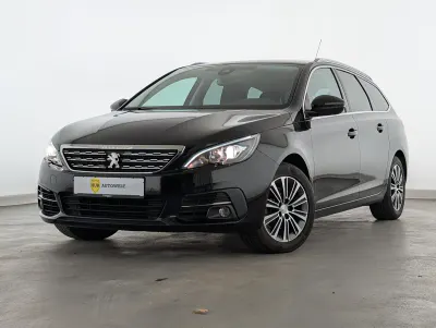 Occasion Peugeot 308 Allure 131 PK (96 kW) 2021 Zwart Stationwagen