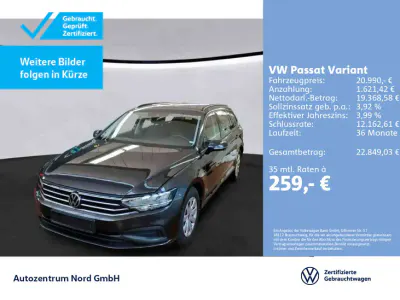Usata VW Passat Conceptline 122 CV (89 kW) 2023 Grigio Station wagon