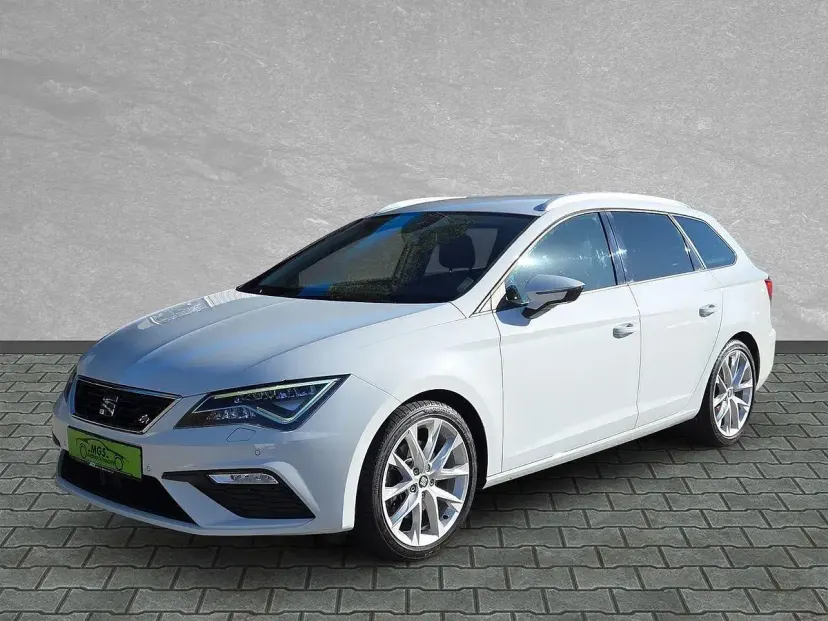 Gebraucht Seat Leon FR 180 PS (132 kW) 2018 "nevada" weiss Limousine