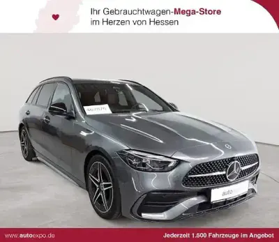 Brugt Mercedes C200 AMG line 163 HK (119 kW) 2023 Grå Stationcar