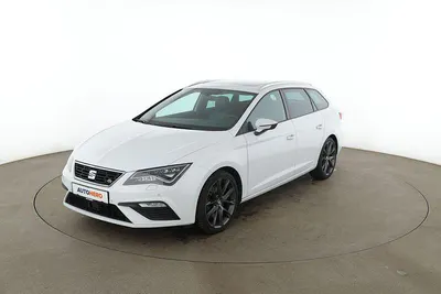 Używany Seat Leon FR 190 KM (139 kW) 2018 Biały Kombi