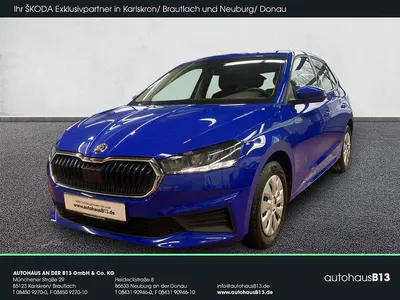 Brugt Skoda Fabia Ambition 65 HK (47 kW) 2023 Blå Hatchback