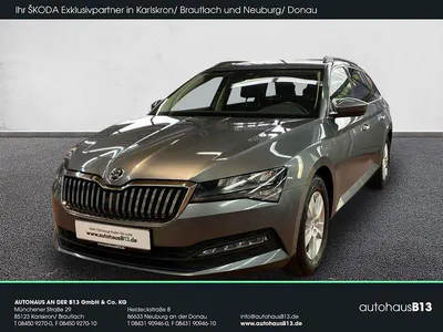 Brugt Skoda Superb Ambition 150 HK (110 kW) 2022 Grå Stationcar