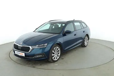 Gebraucht Skoda Octavia First Edition 150 PS (110 kW) 2020 Blau Kombi