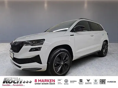 Ny Skoda Karoq SportLine 190 HK (139 kW) 2025 Hvid SUV