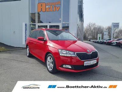 Używany Skoda Fabia 95 KM (69 kW) 2022 Czerwony Hatchback