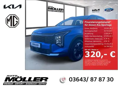 Nouvelle Kia Sportage Vision 150 ch (110 kW) 2026 Bleue SUV