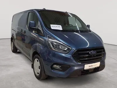 Occasion Ford Transit Custom Trend 170 ch (125 kW) 2022 Bleue Pick-up