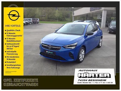 Gebraucht Opel Corsa Elegance 75 PS (55 kW) 2022 Blau (perlblau) Kleinwagen