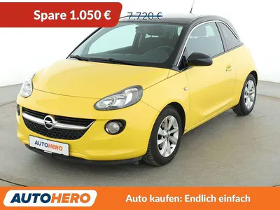 Gebraucht Opel Adam Glam 69 PS (50 kW) 2014 Gelb Kleinwagen