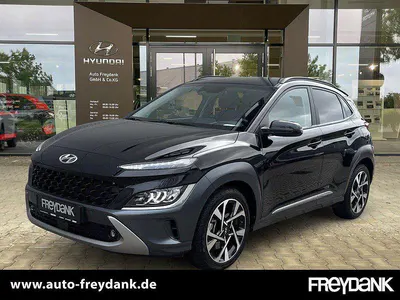 Käytetty Hyundai Kona Prime 199 HP (146 kW) 2023 Musta Katumaasturi