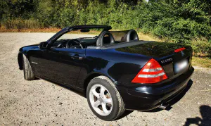 Second-hand Mercedes SLK200