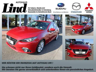 Käytetty Mazda 3 Sports-Line 120 HP (88 kW) 2013 Punainen Sedan