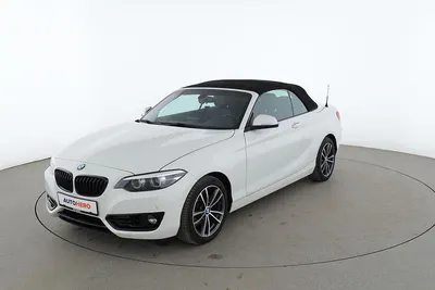 Gebraucht BMW 218 Sport Line 136 PS (100 kW) 2020 Weiß Cabrio
