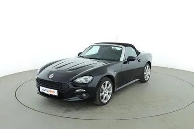 Käytetty Fiat 124 Spider Lusso 140 HP (102 kW) 2017 Musta Avoauto