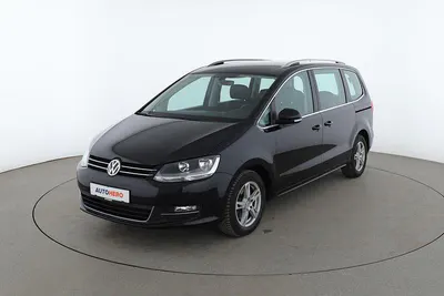 Gebraucht VW Sharan Highline 150 PS (110 kW) 2017 Schwarz Van / Kleinbus