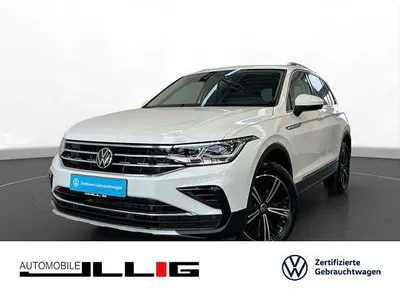 Käytetty VW Tiguan Elegance 200 HP (147 kW) 2022 Valkoinen Katumaasturi
