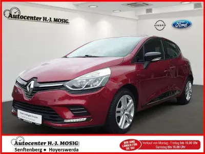Gebraucht Renault Clio IV LIMITED 90 PS (66 kW) 2017 Rot schwarz Kleinwagen