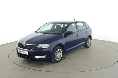Käytetty Skoda Rapid Cool Edition 86 HP (63 kW) 2015 Sininen Viistoperä