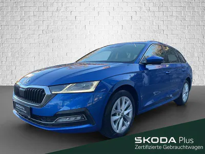 Brugt Skoda Octavia Style 150 HK (110 kW) 2022 Blå Stationcar