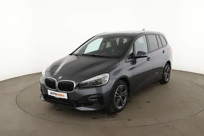 Gebraucht BMW 220 Gran Tourer Sport Line 192 PS (141 kW) 2019 Grau Van / Kleinbus
