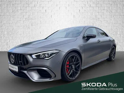 Brugt Mercedes CLA45 AMG AMG 421 HK (309 kW) 2020 Sølv Sedan
